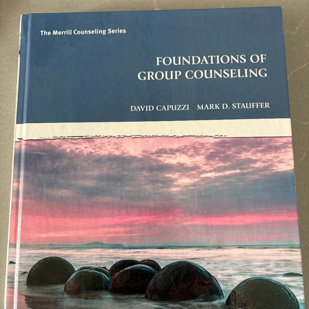 Master's Degree Level Textbook "Foundations of Group Counseling" (USED)